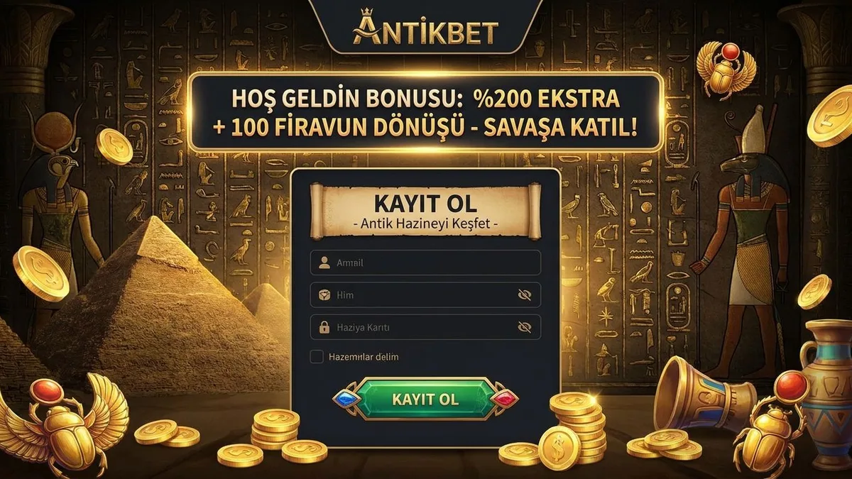 Bonusla kayıt ol